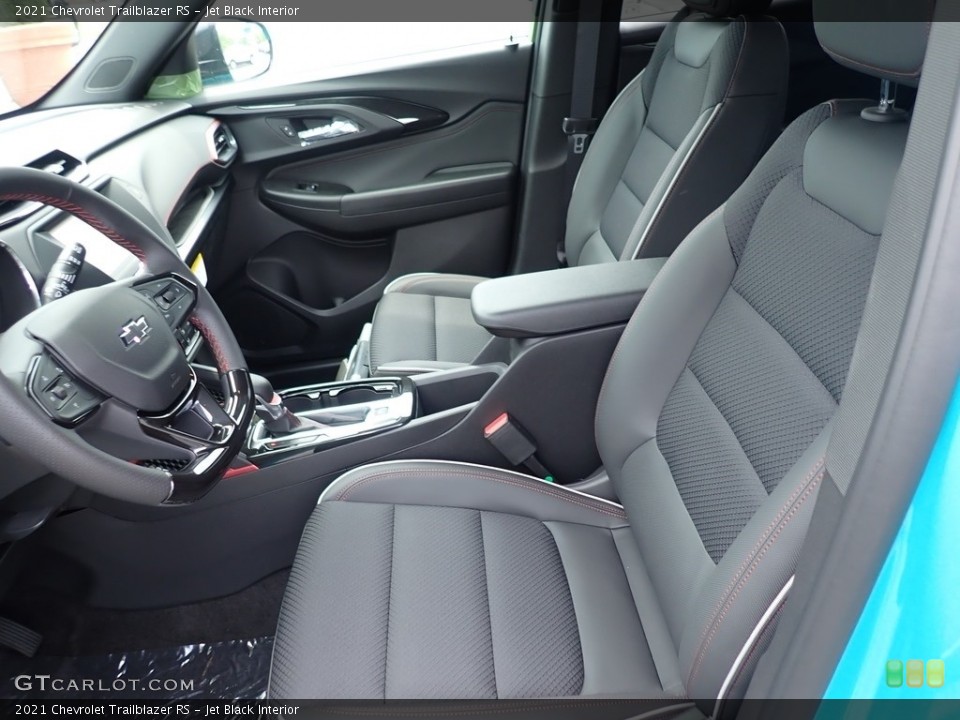 Jet Black Interior Photo for the 2021 Chevrolet Trailblazer RS #138439341