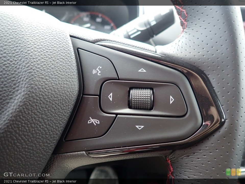 Jet Black Interior Steering Wheel for the 2021 Chevrolet Trailblazer RS #138439470