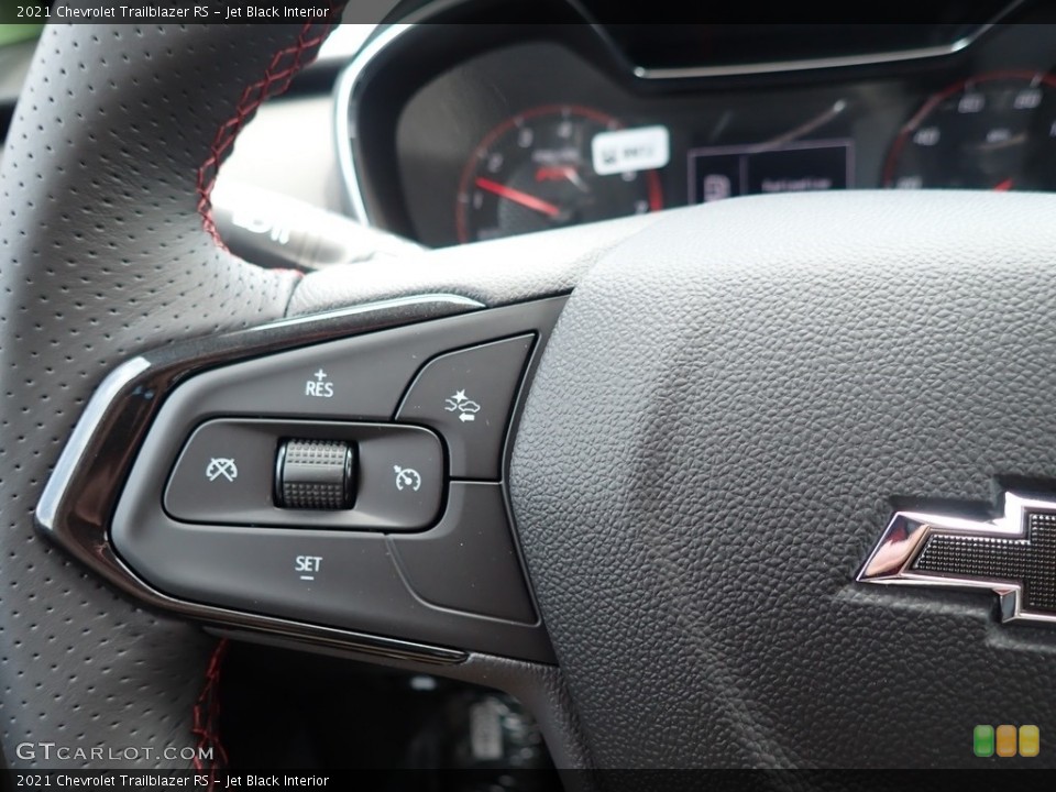 Jet Black Interior Steering Wheel for the 2021 Chevrolet Trailblazer RS #138439494