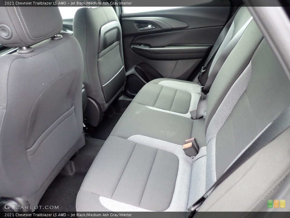 Jet Black/Medium Ash Gray Interior Rear Seat for the 2021 Chevrolet Trailblazer LS AWD #138439767