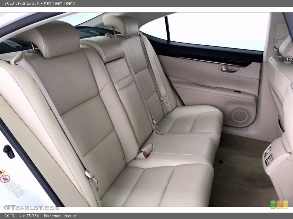 Parchment Interior Rear Seat for the 2013 Lexus ES 350 #138444179