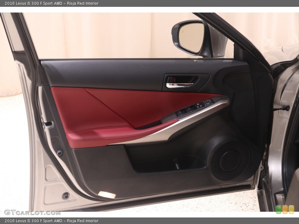 Rioja Red Interior Door Panel for the 2016 Lexus IS 300 F Sport AWD #138445199