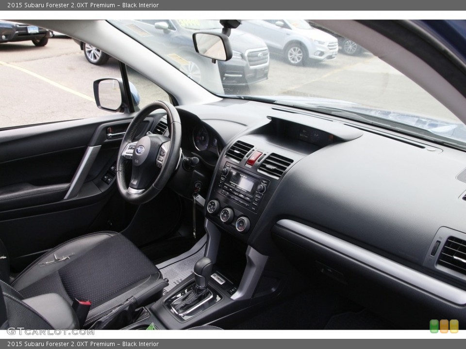 Black Interior Dashboard for the 2015 Subaru Forester 2.0XT Premium #138449147
