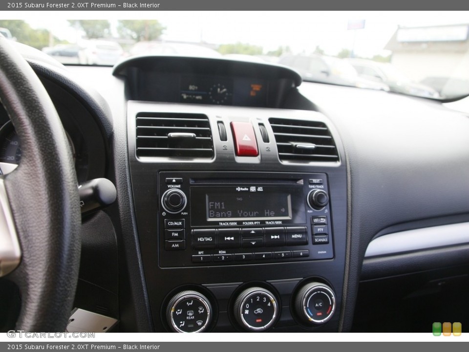 Black Interior Controls for the 2015 Subaru Forester 2.0XT Premium #138449196