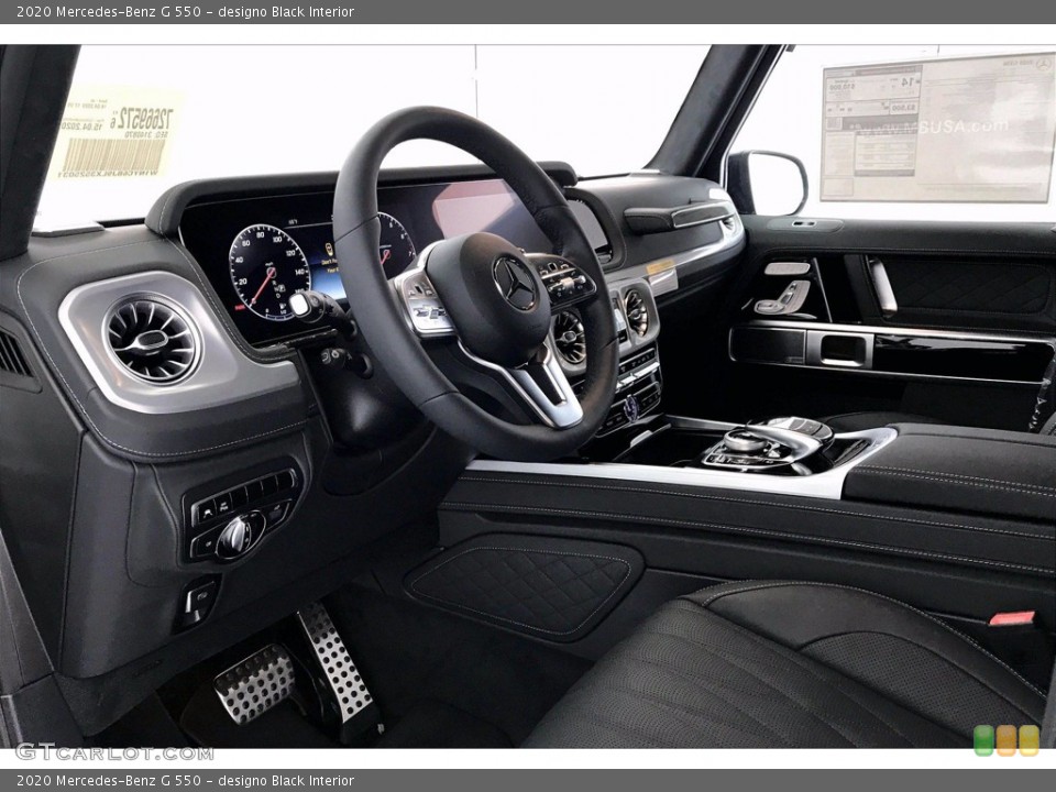 designo Black Interior Dashboard for the 2020 Mercedes-Benz G 550 #138456290