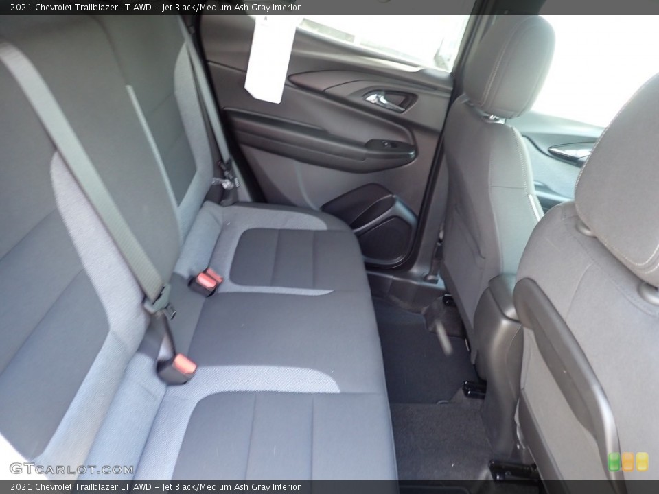 Jet Black/Medium Ash Gray Interior Rear Seat for the 2021 Chevrolet Trailblazer LT AWD #138464585