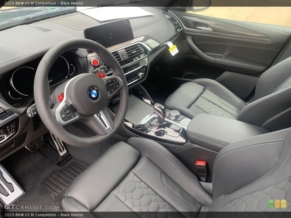 Black Interior Photo for the 2020 BMW X3 M Competition #138465512