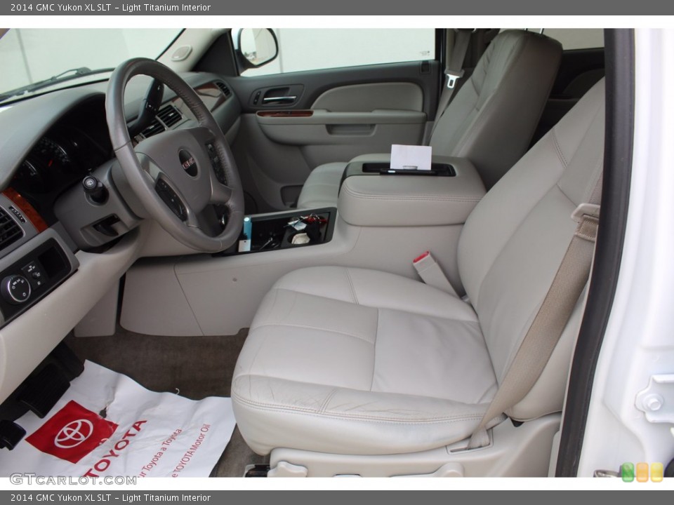 Light Titanium Interior Front Seat for the 2014 GMC Yukon XL SLT #138475781