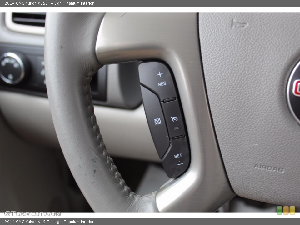 Light Titanium Interior Steering Wheel for the 2014 GMC Yukon XL SLT #138475796