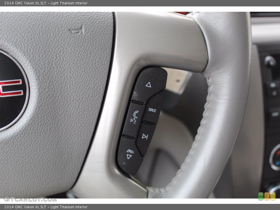 Light Titanium Interior Steering Wheel for the 2014 GMC Yukon XL SLT #138475808