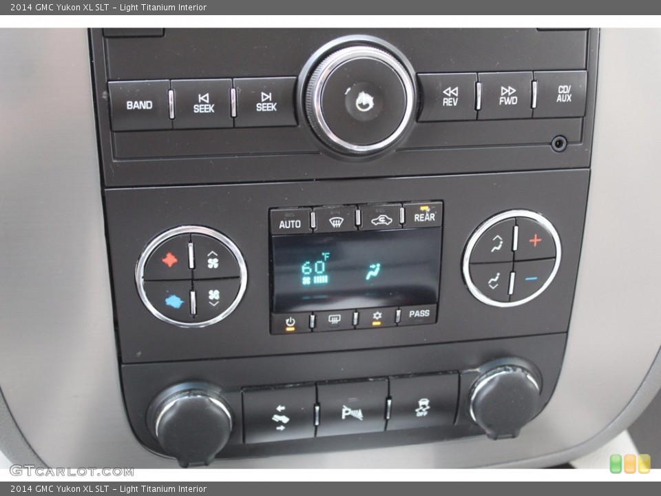 Light Titanium Interior Controls for the 2014 GMC Yukon XL SLT #138475859