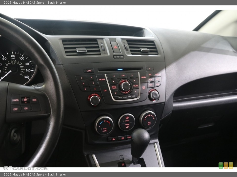 Black Interior Controls for the 2015 Mazda MAZDA5 Sport #138475943