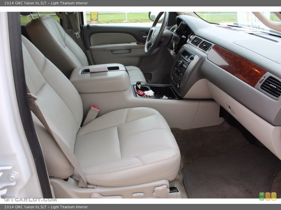 Light Titanium Interior Front Seat for the 2014 GMC Yukon XL SLT #138475973