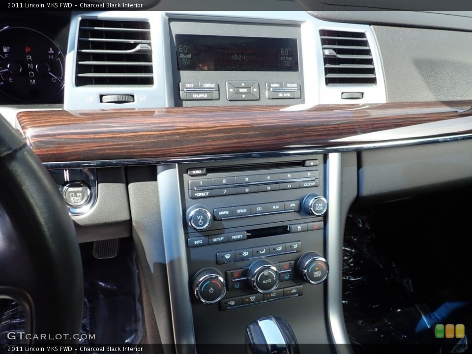 Charcoal Black Interior Controls for the 2011 Lincoln MKS FWD #138476918