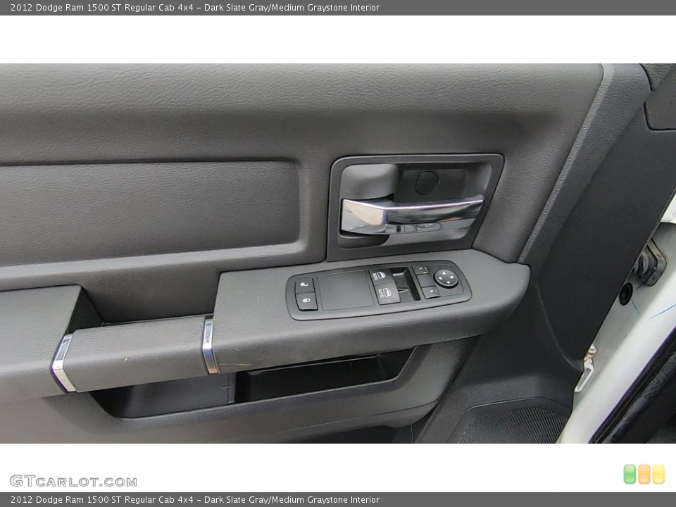 Dark Slate Gray/Medium Graystone Interior Door Panel for the 2012 Dodge Ram 1500 ST Regular Cab 4x4 #138477984