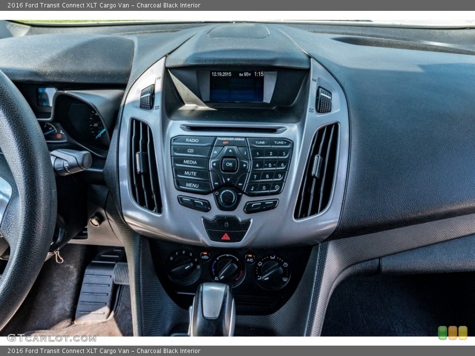 Charcoal Black Interior Controls for the 2016 Ford Transit Connect XLT Cargo Van #138482412