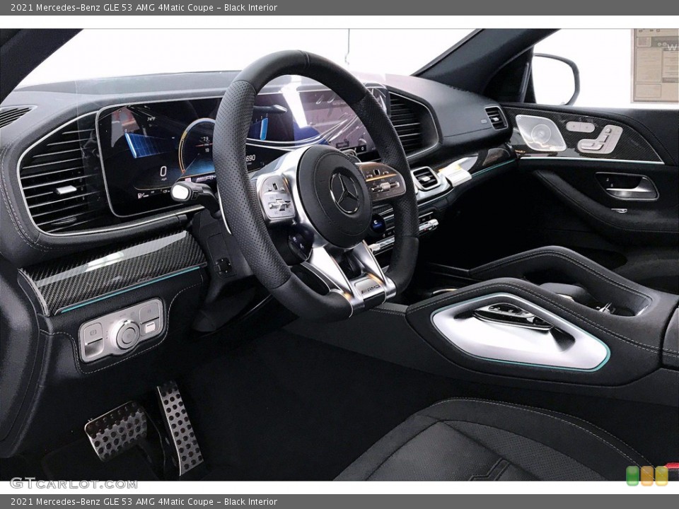 Black Interior Dashboard for the 2021 Mercedes-Benz GLE 53 AMG 4Matic Coupe #138483082