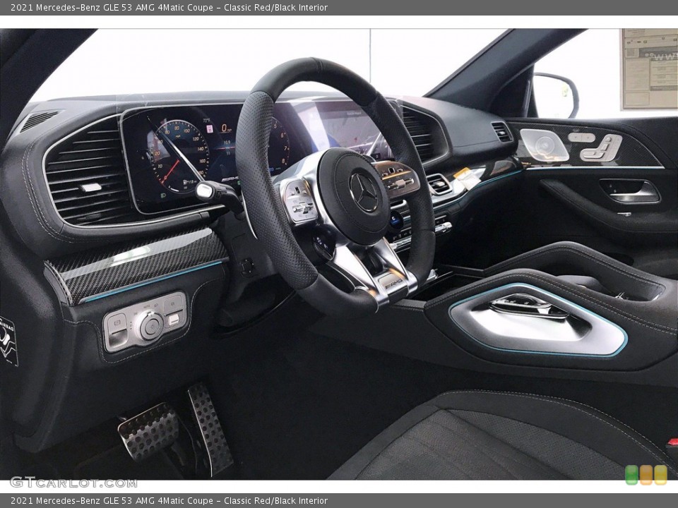 Classic Red/Black Interior Dashboard for the 2021 Mercedes-Benz GLE 53 AMG 4Matic Coupe #138483412