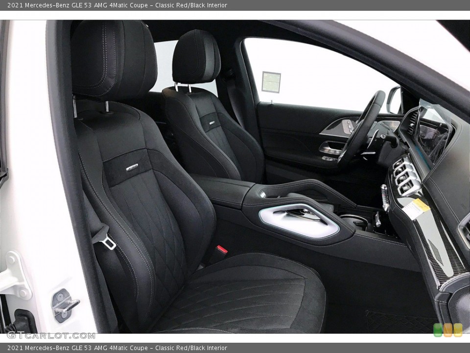 Classic Red/Black 2021 Mercedes-Benz GLE Interiors