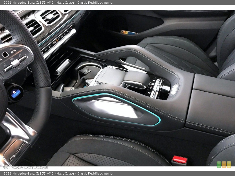 Classic Red/Black Interior Controls for the 2021 Mercedes-Benz GLE 53 AMG 4Matic Coupe #138483493