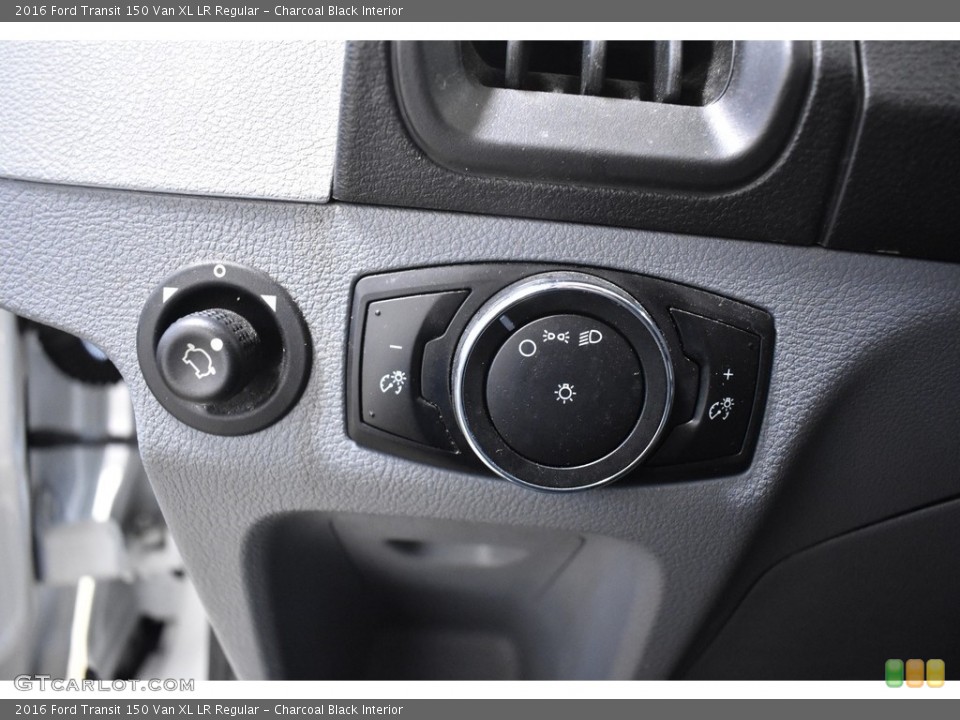Charcoal Black Interior Controls for the 2016 Ford Transit 150 Van XL LR Regular #138490627