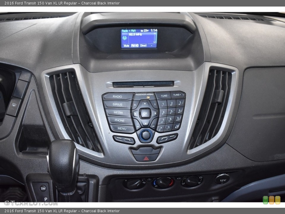 Charcoal Black Interior Controls for the 2016 Ford Transit 150 Van XL LR Regular #138490646