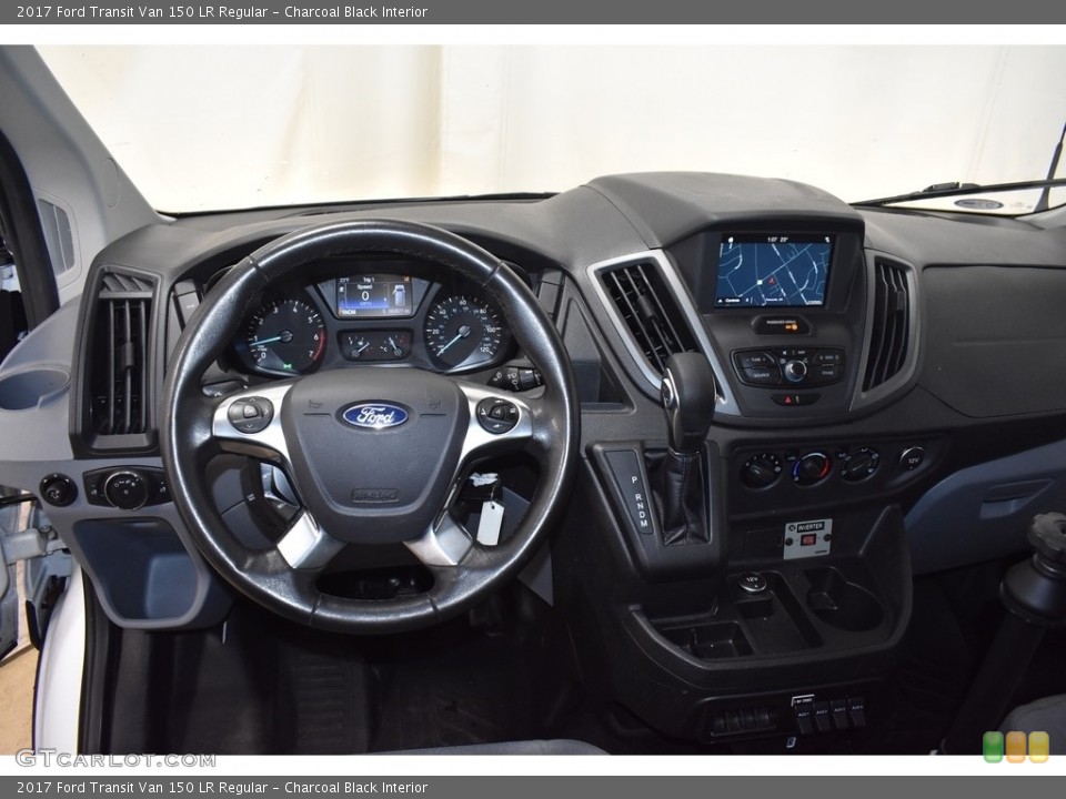 Charcoal Black Interior Dashboard for the 2017 Ford Transit Van 150 LR Regular #138490907