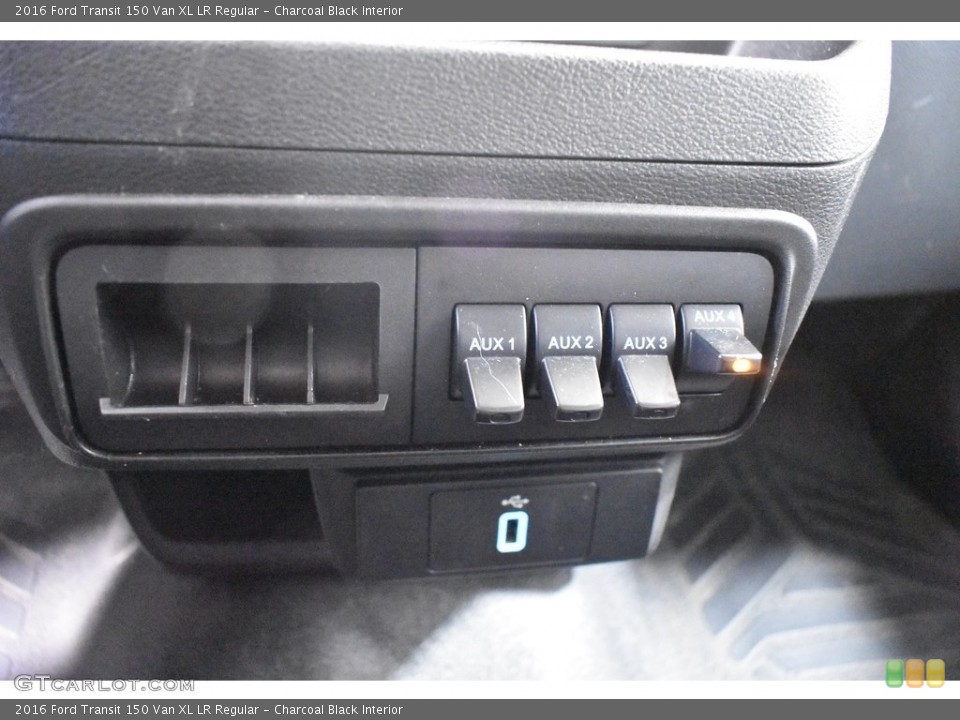 Charcoal Black Interior Controls for the 2016 Ford Transit 150 Van XL LR Regular #138492609
