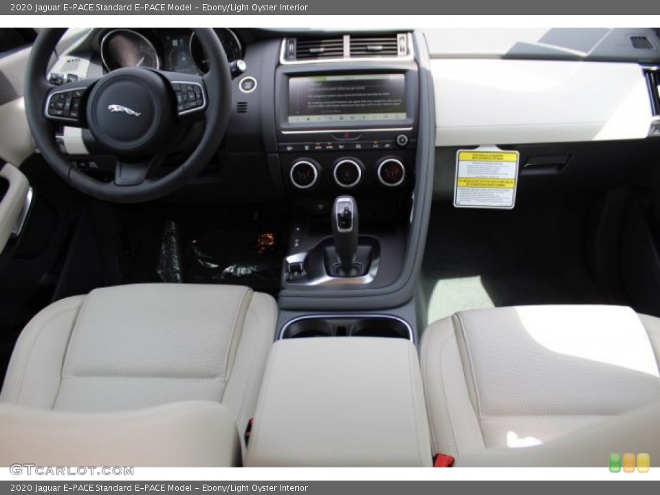 Ebony/Light Oyster Interior Photo for the 2020 Jaguar E-PACE  #138493038