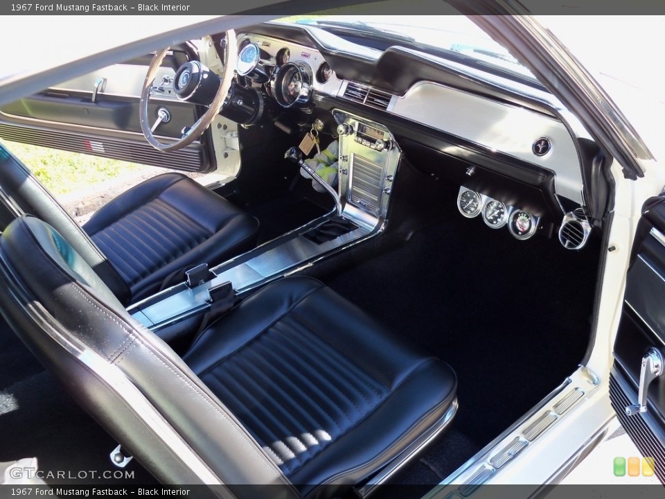 Black Interior Photo for the 1967 Ford Mustang Fastback #138493155