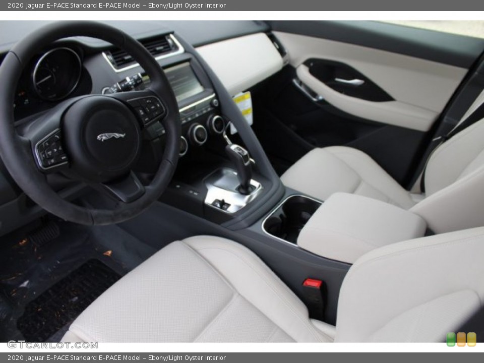Ebony/Light Oyster 2020 Jaguar E-PACE Interiors