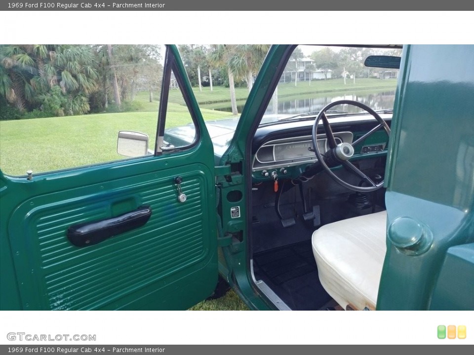 Parchment Interior Photo for the 1969 Ford F100 Regular Cab 4x4 #138495607