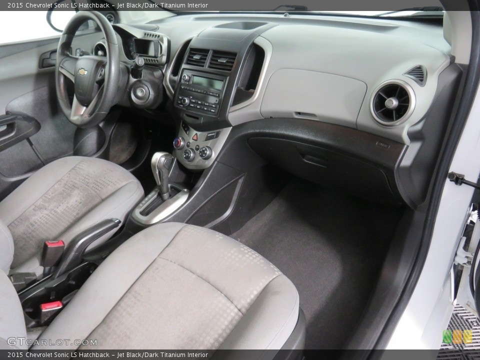 Jet Black/Dark Titanium Interior Front Seat for the 2015 Chevrolet Sonic LS Hatchback #138498133