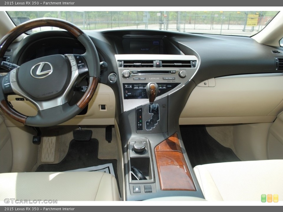 Parchment Interior Dashboard for the 2015 Lexus RX 350 #138499659