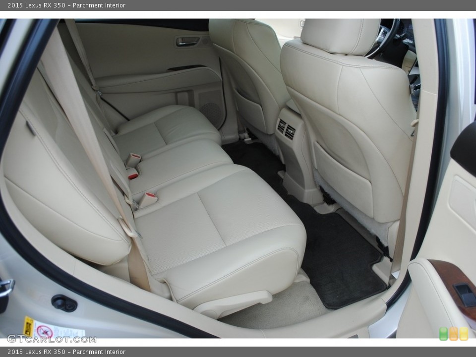Parchment Interior Rear Seat for the 2015 Lexus RX 350 #138500133