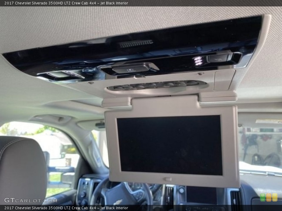 Jet Black Interior Entertainment System for the 2017 Chevrolet Silverado 3500HD LTZ Crew Cab 4x4 #138505779