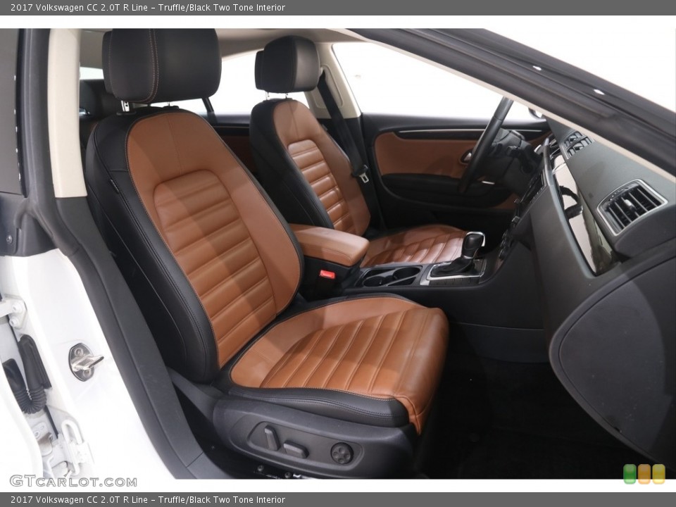 Truffle/Black Two Tone Interior Front Seat for the 2017 Volkswagen CC 2.0T R Line #138507291