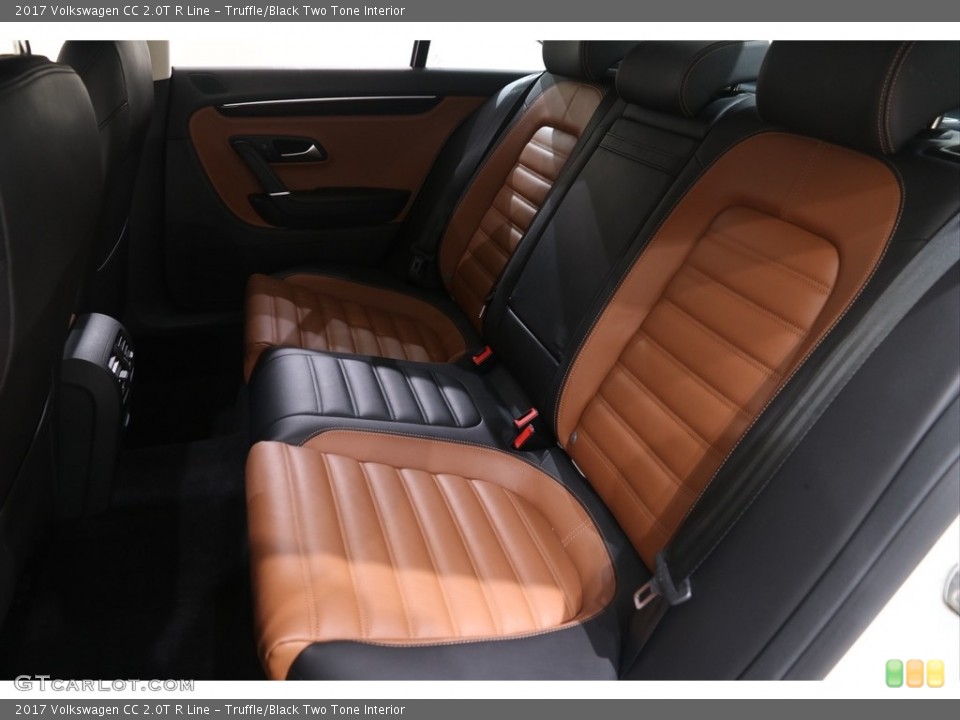 Truffle/Black Two Tone Interior Rear Seat for the 2017 Volkswagen CC 2.0T R Line #138507327