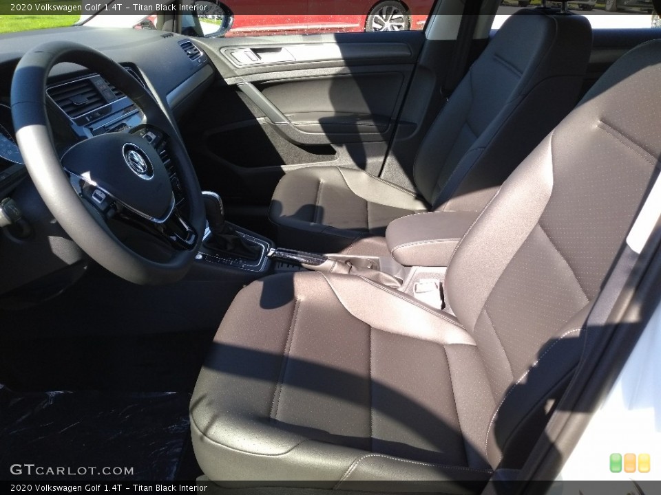 Titan Black 2020 Volkswagen Golf Interiors