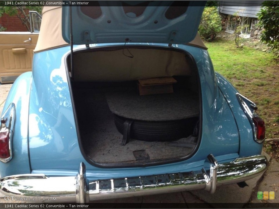 Tan Interior Trunk for the 1941 Cadillac Series 62 Convertible #138509205