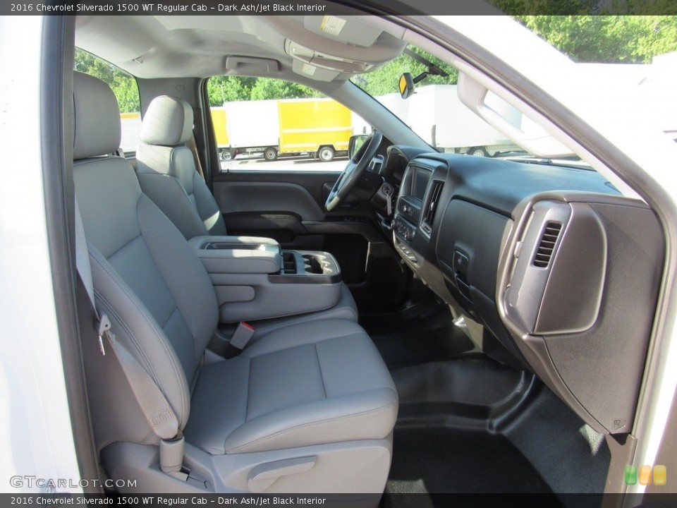 Dark Ash/Jet Black Interior Photo for the 2016 Chevrolet Silverado 1500 WT Regular Cab #138509472