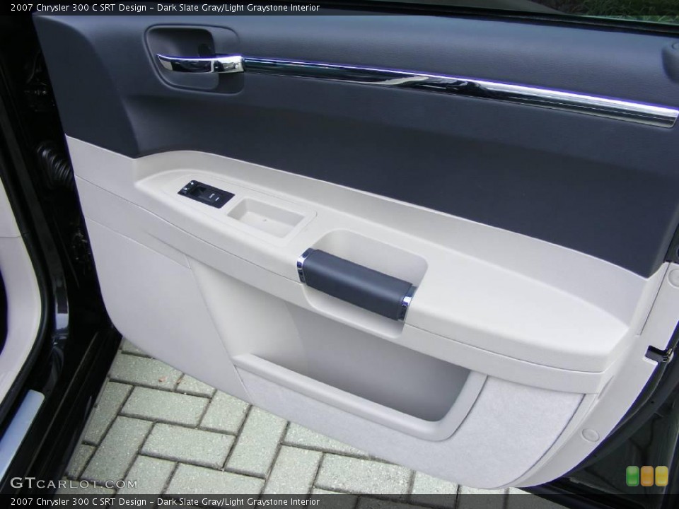 Dark Slate Gray/Light Graystone Interior Door Panel for the 2007 Chrysler 300 C SRT Design #13851031