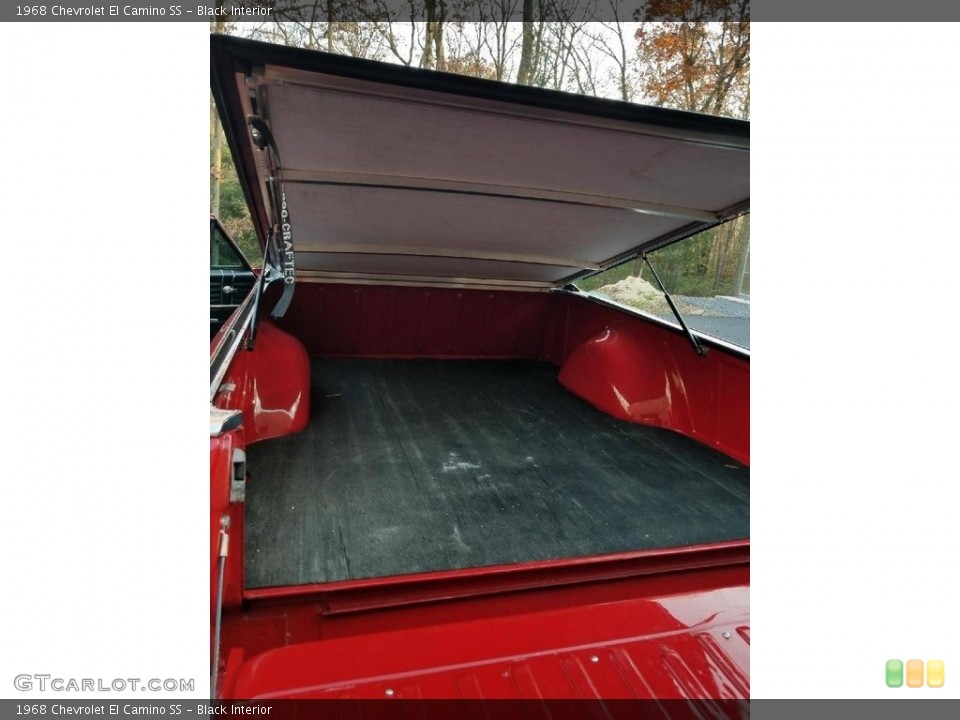 Black Interior Trunk for the 1968 Chevrolet El Camino SS #138510450