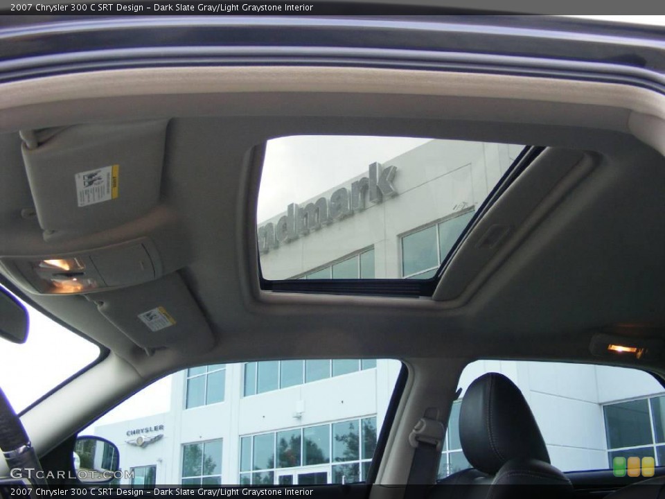 Dark Slate Gray/Light Graystone Interior Sunroof for the 2007 Chrysler 300 C SRT Design #13851081