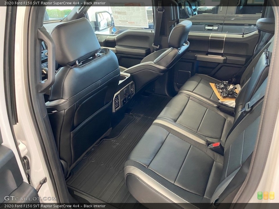 Black Interior Rear Seat for the 2020 Ford F150 SVT Raptor SuperCrew 4x4 #138512940
