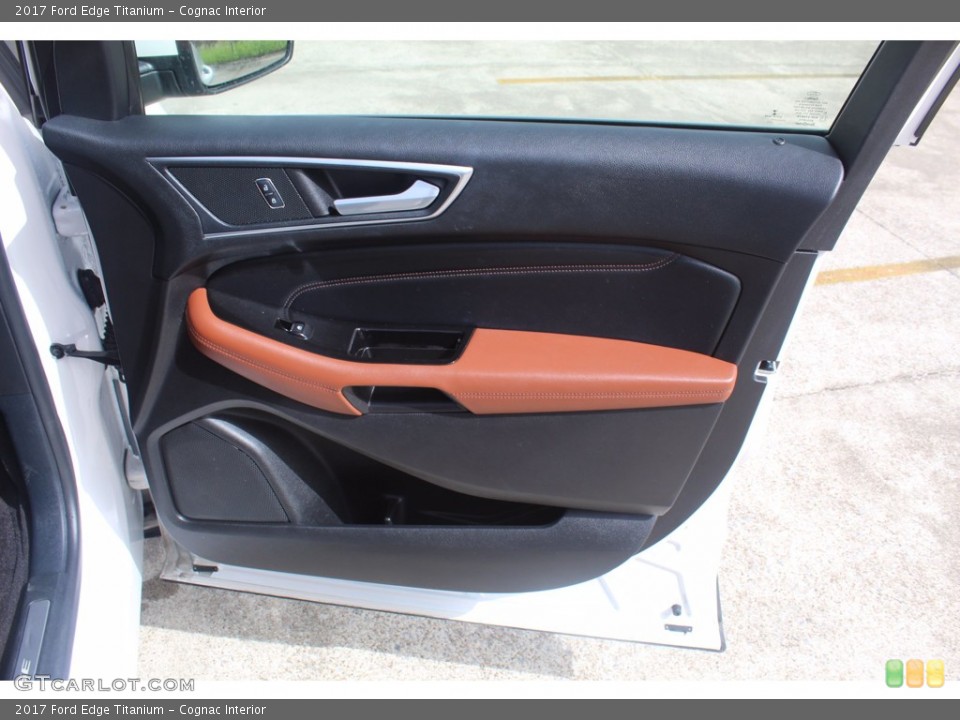 Cognac Interior Door Panel for the 2017 Ford Edge Titanium #138516930