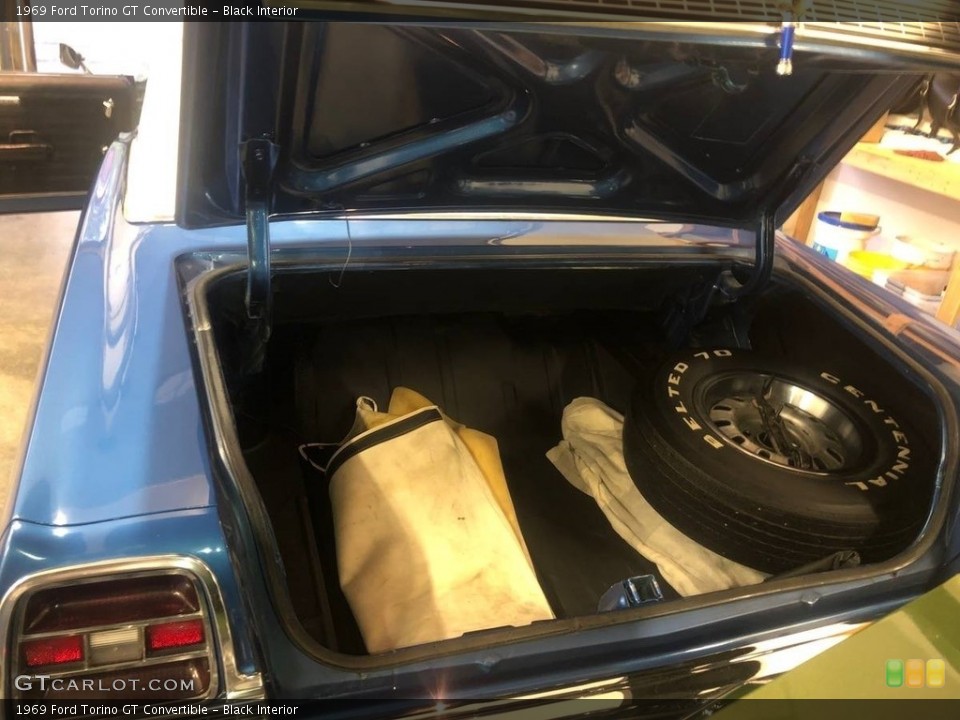 Black Interior Trunk for the 1969 Ford Torino GT Convertible #138517161