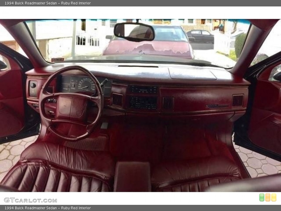 Ruby Red Interior Dashboard for the 1994 Buick Roadmaster Sedan #138517286