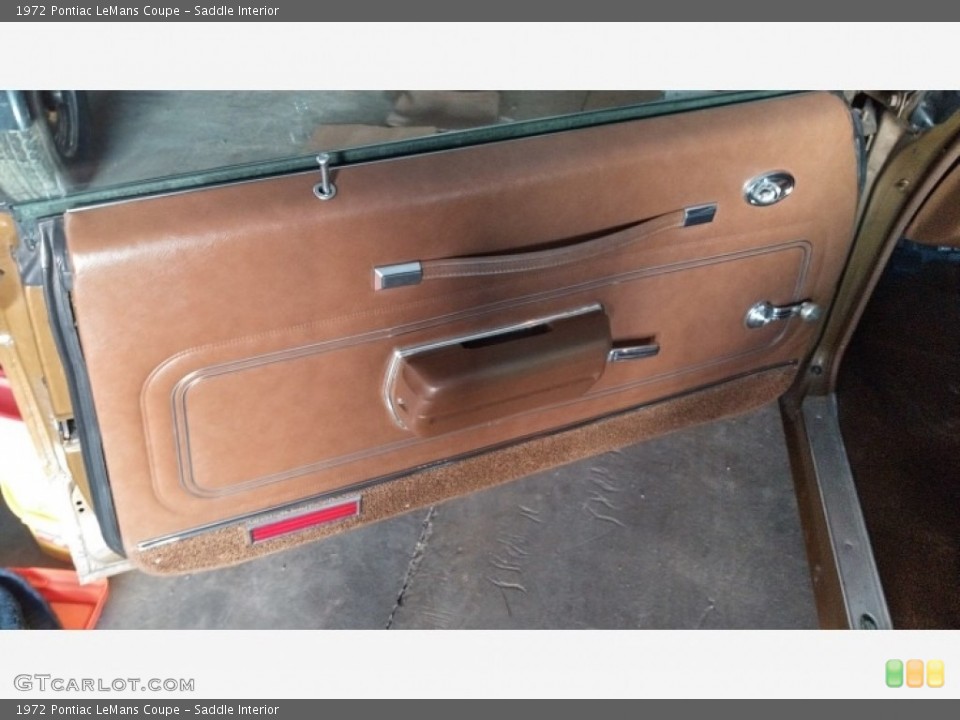 Saddle Interior Door Panel for the 1972 Pontiac LeMans Coupe #138518145