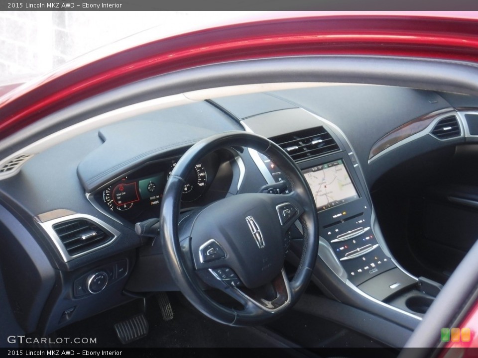 Ebony Interior Dashboard for the 2015 Lincoln MKZ AWD #138520126